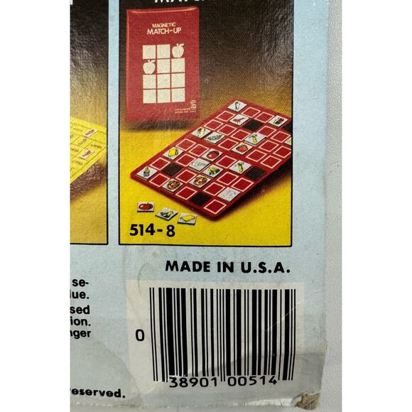 Hip Hugger Take Along Magnetic Backgammon Game 514-N Vintage 1987 New - Picture 5 of 5